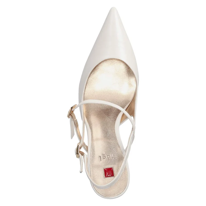 Slingpumps Weiß