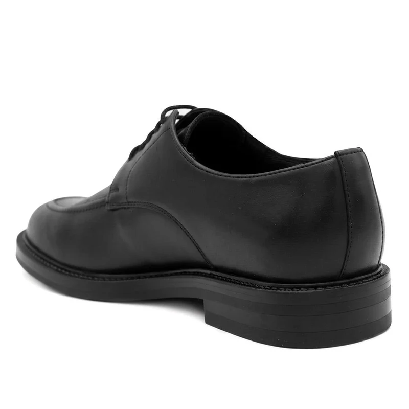 Marsden Premium Leather Derby Shoes - MARSDEN / 330 087 - Black