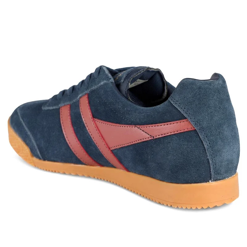 Gola Classics Men's Harrier Suede Trainers - JAC43509 / 328 801 - Navy-Red