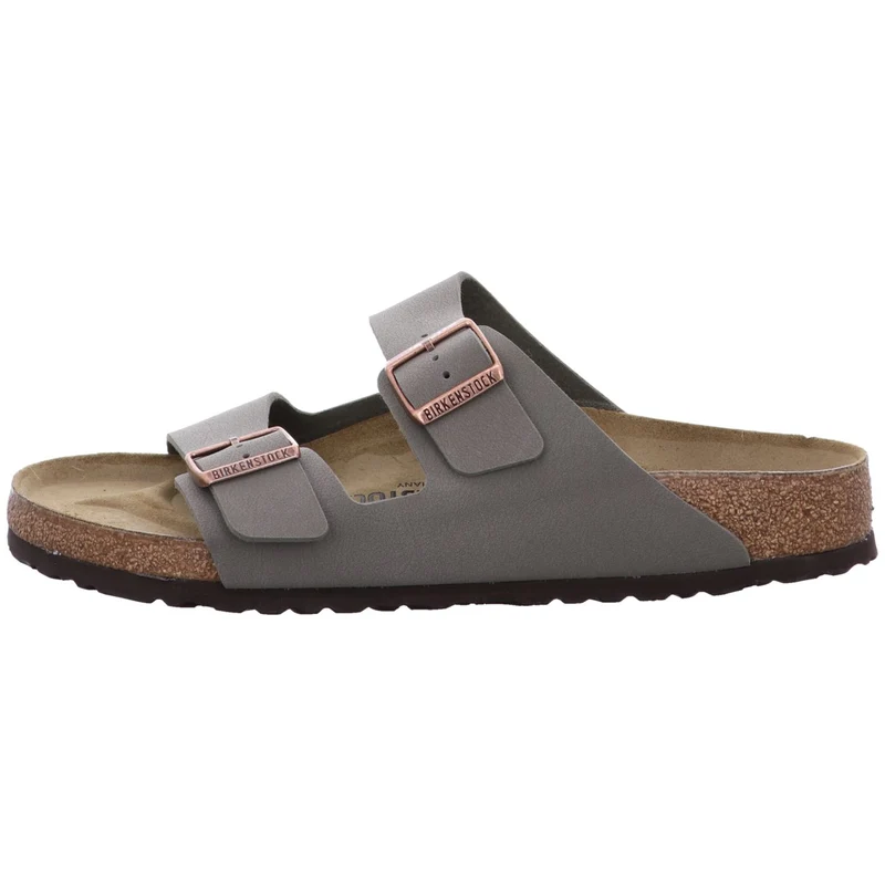Birkenstock Pantolette Arizona grau