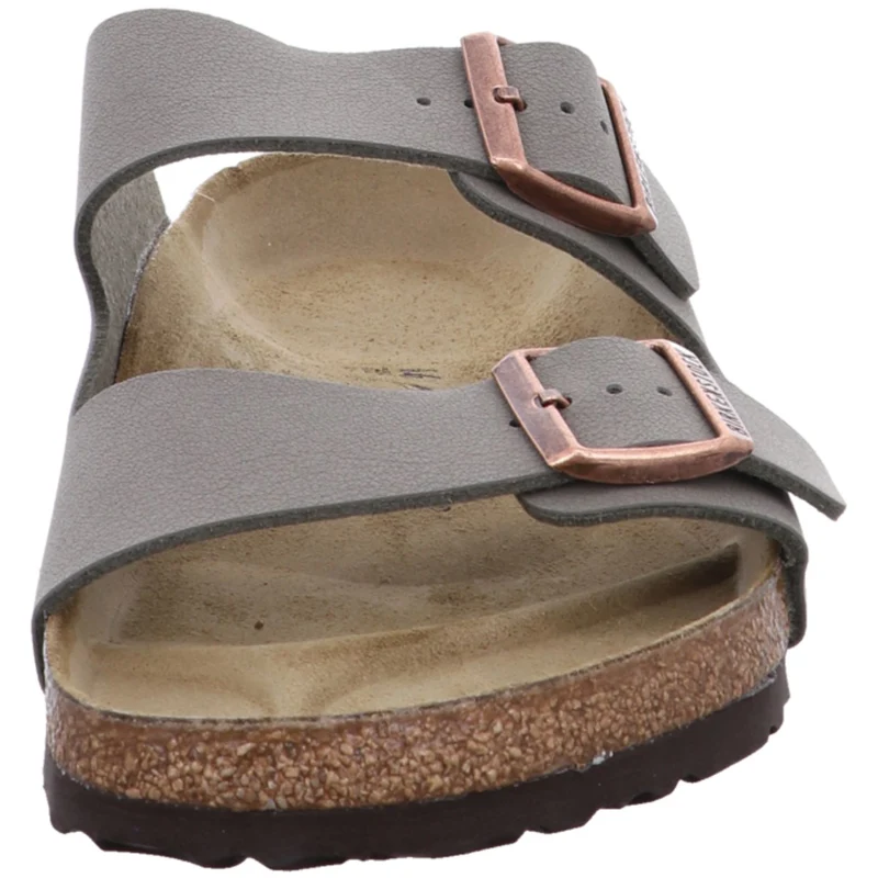 Birkenstock Pantolette Arizona grau