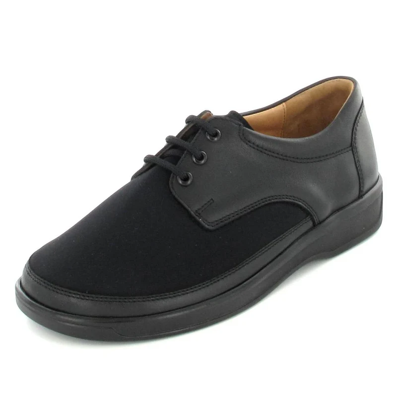 Ganter Schnürschuh Karin schwarz