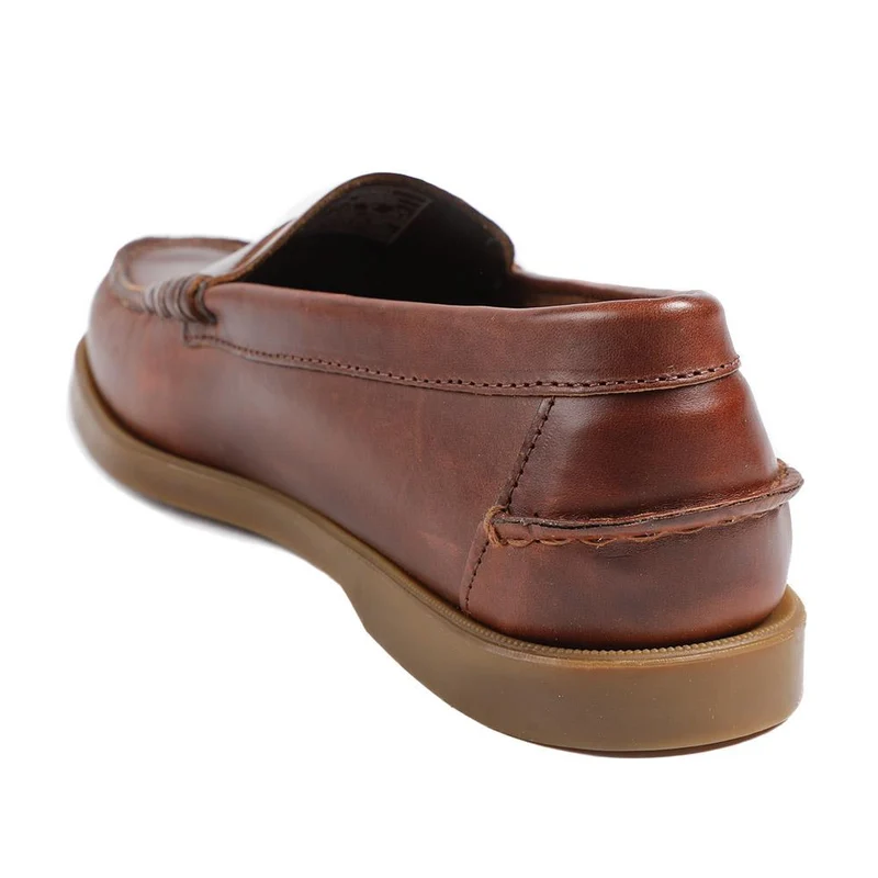Cushioned Leather Loafers - ARDGB43500 / 328 702 - Brown
