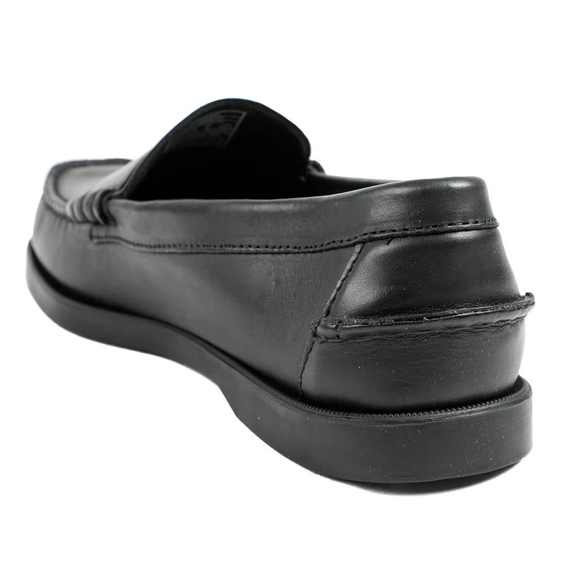 Cushioned Leather Loafers - ARDGB43500 / 328 702 - Black
