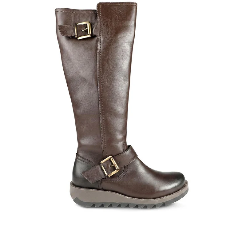 Darlene Leather Long Boots - DARLENE / 325 920