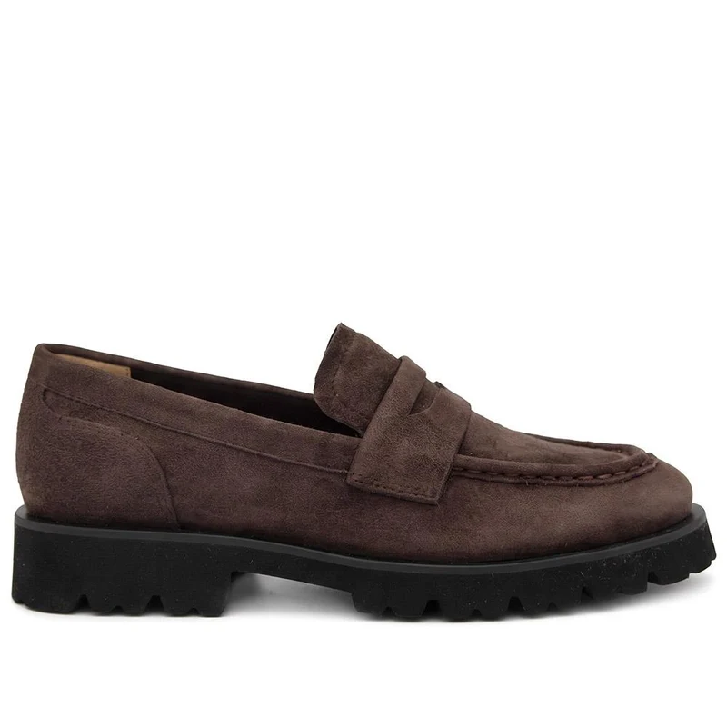 Pamela Chunky Leather Penny Loafers - PALMELA / 330 076