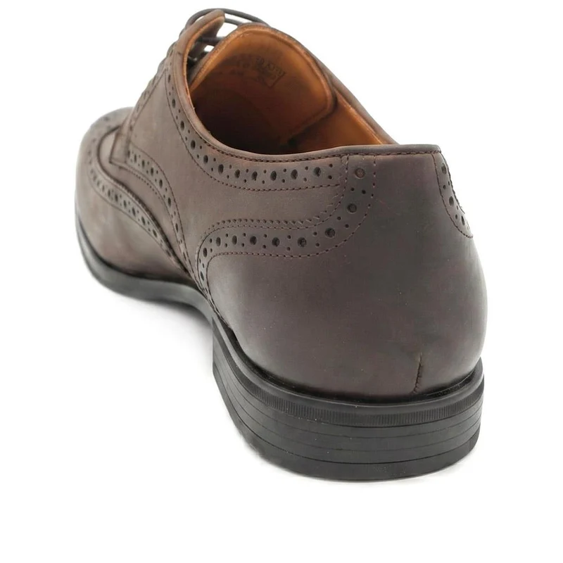 Middlesex Brogue Shoes - MIDDLESEX / 324 992 - Brown Nubuck