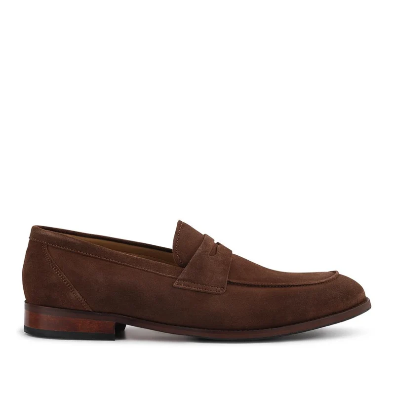 Russell Leather Penny Loafers - RUSSELL / 320 483