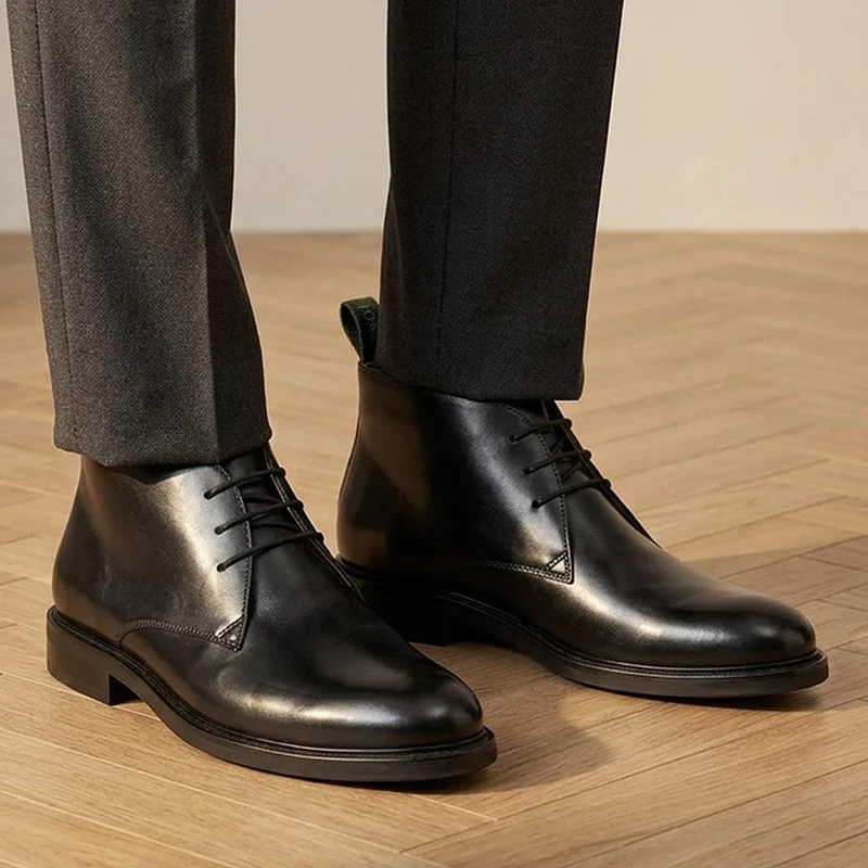 Deacon Suede Chukka Boots - DEACON / 319 224 - Black
