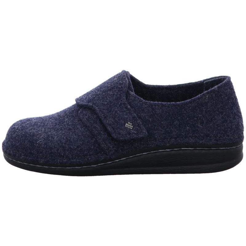 FinnComfort Hausschuh Filzmoos d'blau