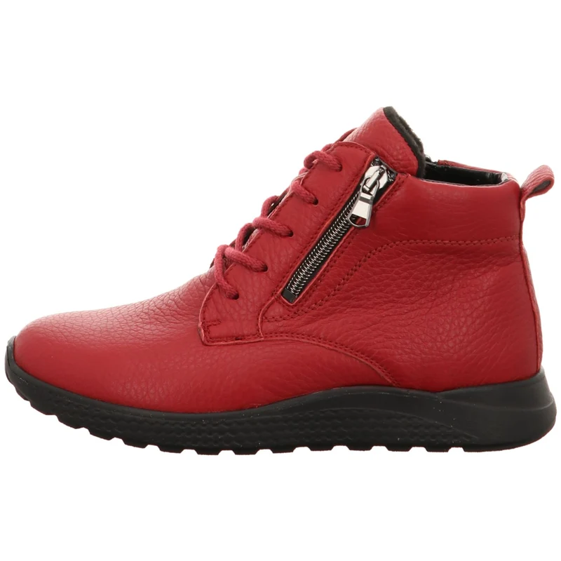 Waldläufer Stiefelette H-Alina rot