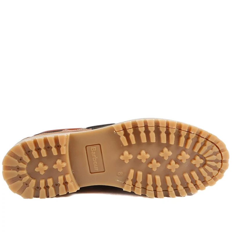 Chunky-Soled Laced Moccasins - BARBR41504 / 327 362 - Tan