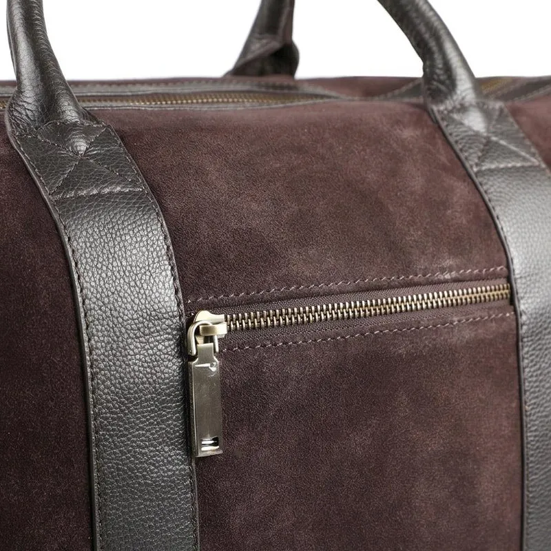 Upington Weekend Bag - UPINGTON / 325 626 - Chocolate Suede