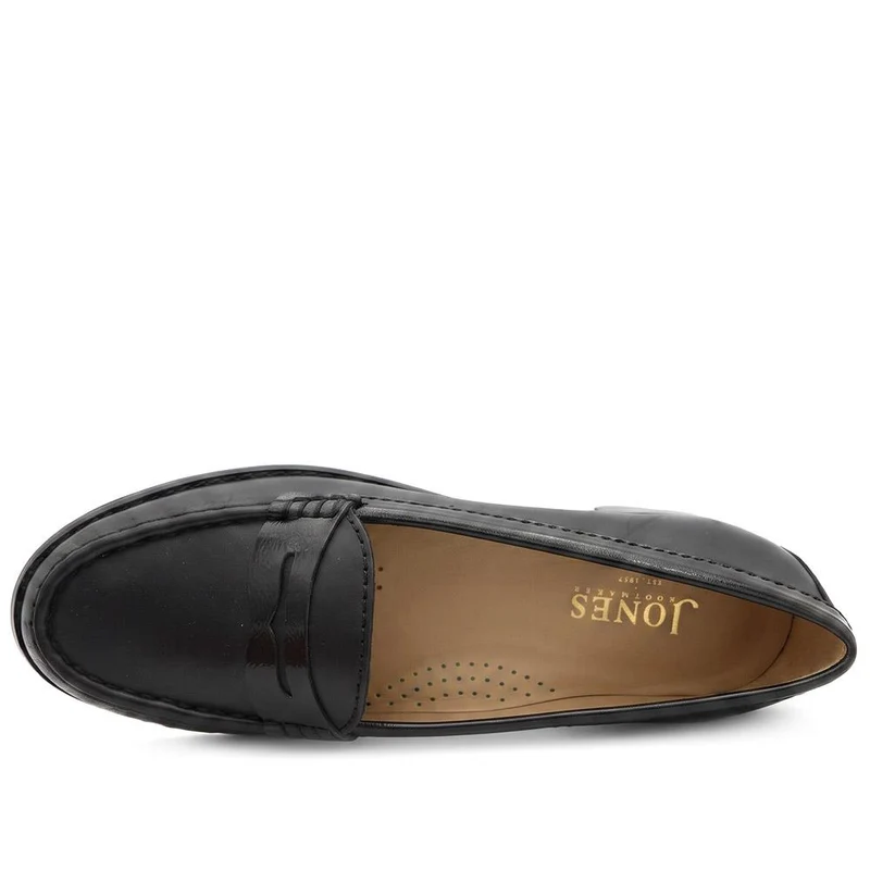 Tamsyn Smart Leather Penny Loafers - TAMSYN / 329 033 - Black Leather