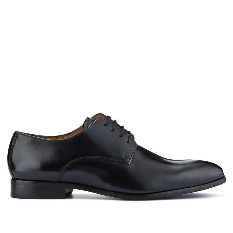 Melvin Leather Oxford Shoes - MELVIN / 325 747 - Black