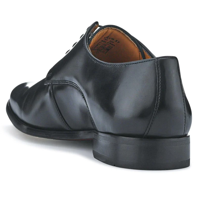 Melvin Leather Oxford Shoes - MELVIN / 325 747 - Black
