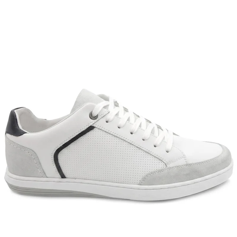 San Diego Leather Trainers - SANDIEGO / 327 427 - White