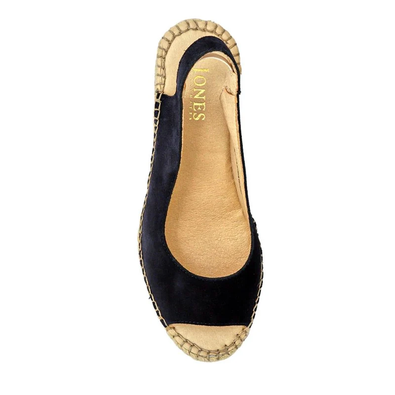 Wide-Fitting Leather Sandals - ROSANNAWIDE / 327 521 - Navy