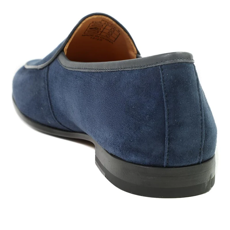Royce Leather Loafers - ROYCE / 328 783 - Blue Suede