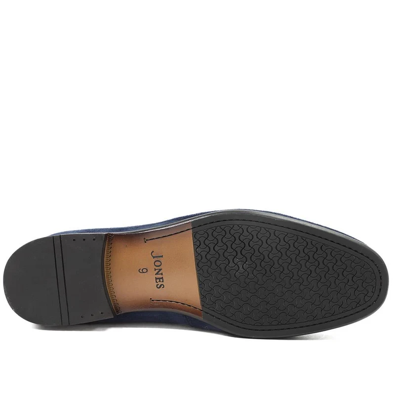 Royce Leather Loafers - ROYCE / 328 783 - Blue Suede