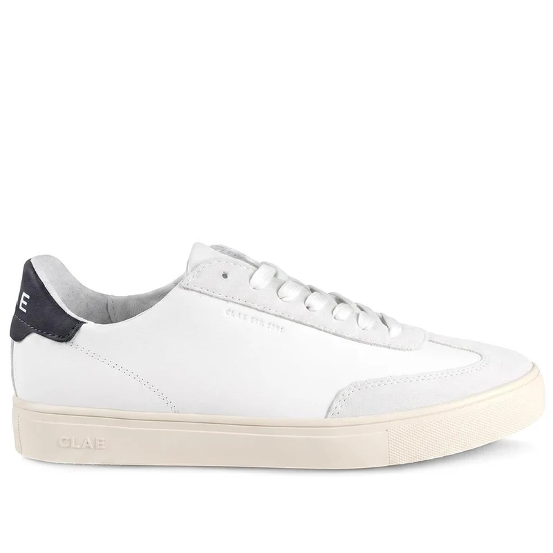 Clae Deane Leather Lace Up Trainers - CLAGB43503 / 329 184