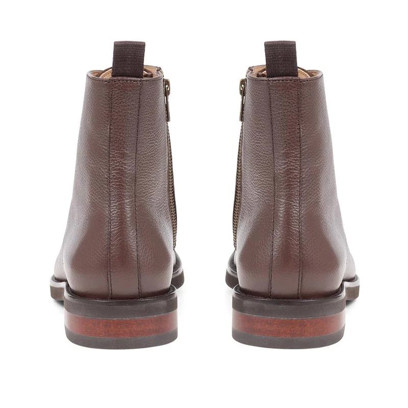 Darley Leather Lace Up Boots - DARLEY2 / 324 377 - Dark Brown