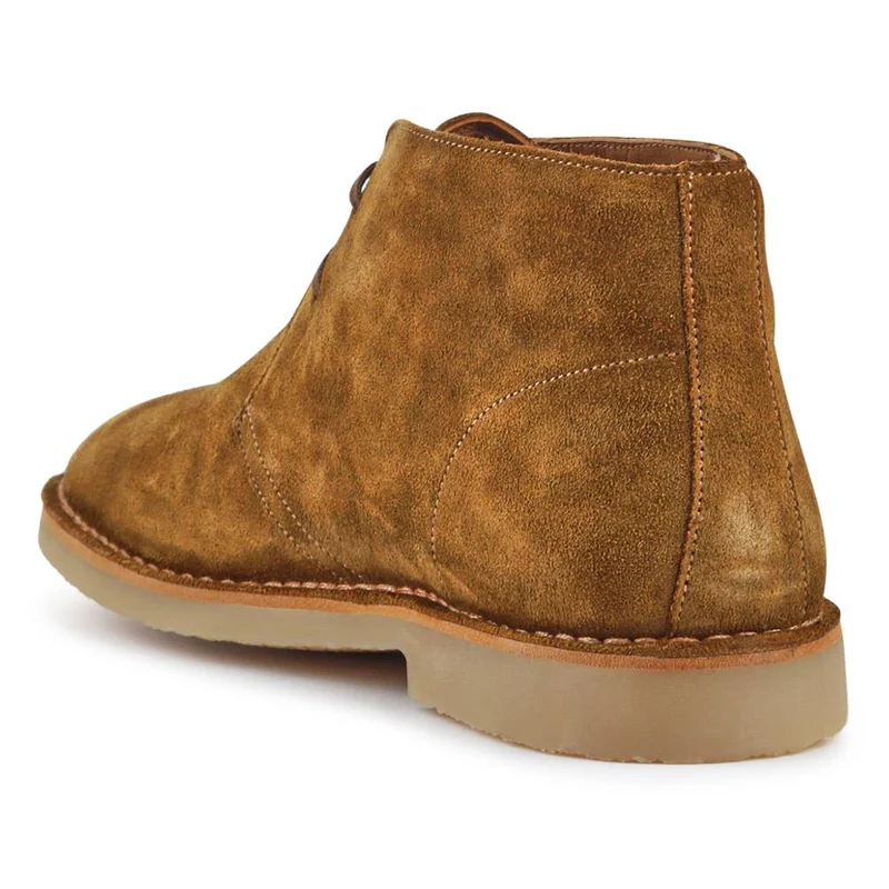 Desert1 Leather Chukka Boots - DESERT1 / 325 926 - Tan Suede