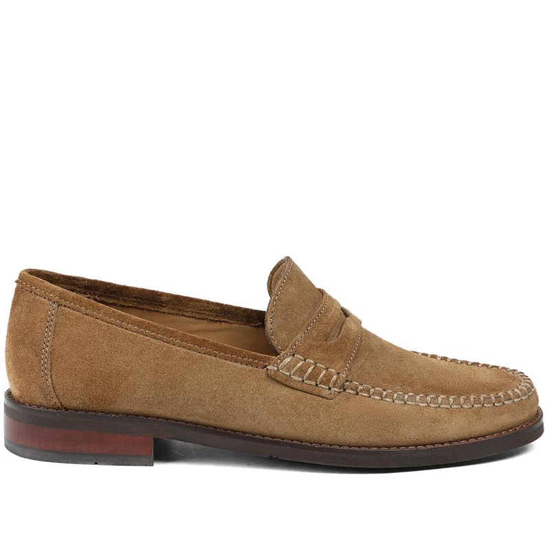 Quennell Leather Penny Loafers - QUENNELL / 326 786