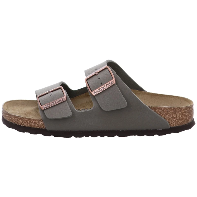 Birkenstock Pantolette Arizona grau