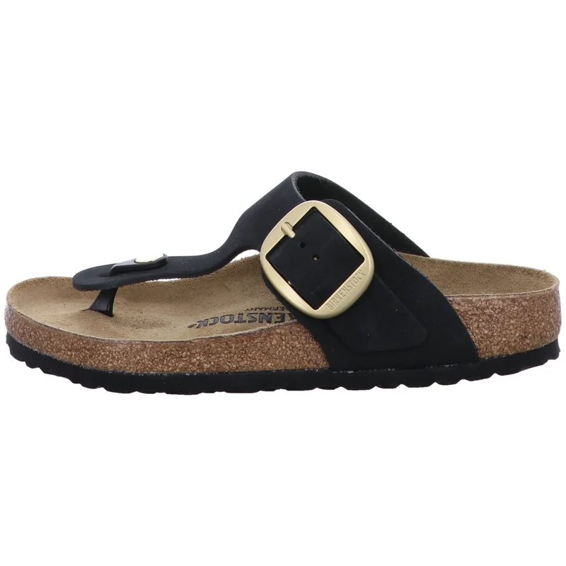 Birkenstock Pantolette Gizeh Big Buckle schwarz