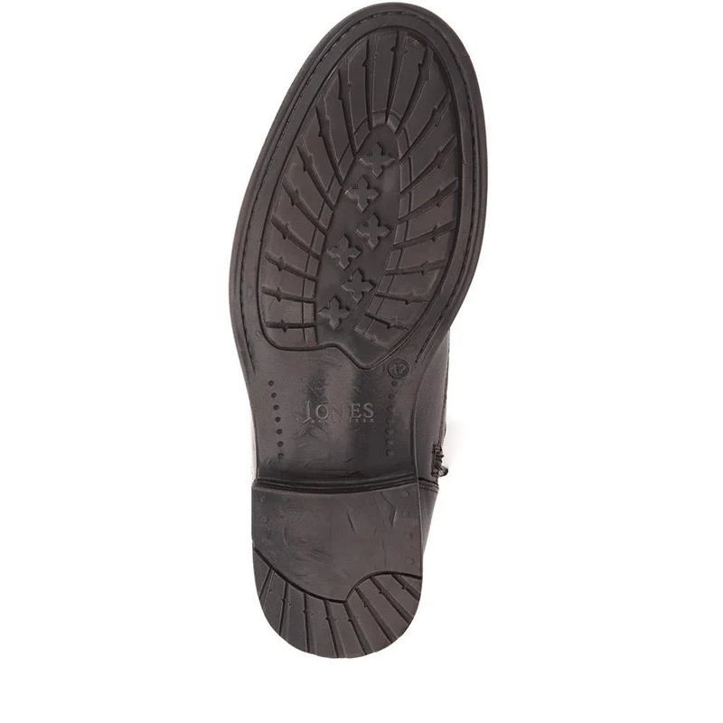 Docklands Leather Lace-Up Boots - DOCKLANDS / 321 008 - Dark Brown