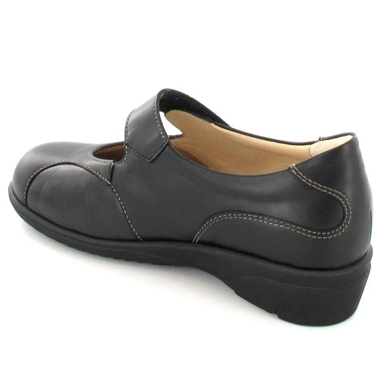 FinnComfort Slipper Zwolle schwarz
