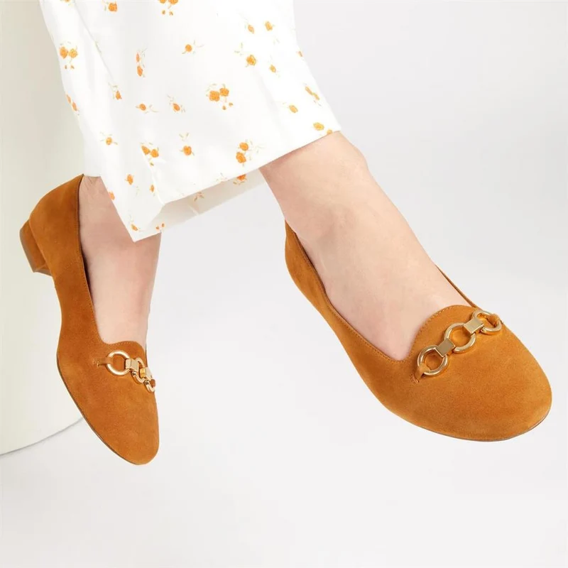 Sienne Leather Snaffle Loafers - SIENNE / 323 598 - Tan