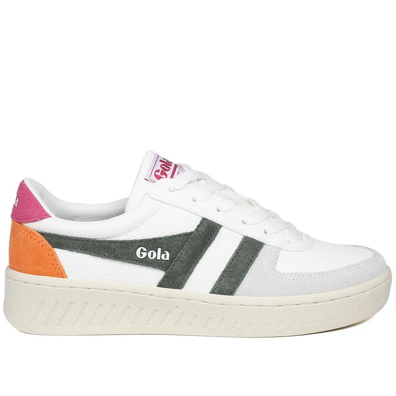 Gola Grandslam Trident Trainers - JAC43504 / 328 802 - White Multi