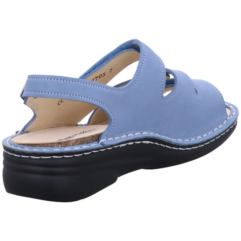 FinnComfort Sandale Praia hellblau