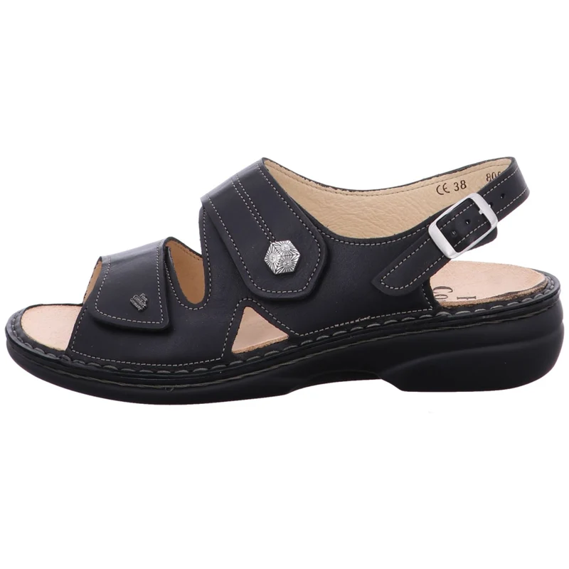 FinnComfort Sandale Milos schwarz