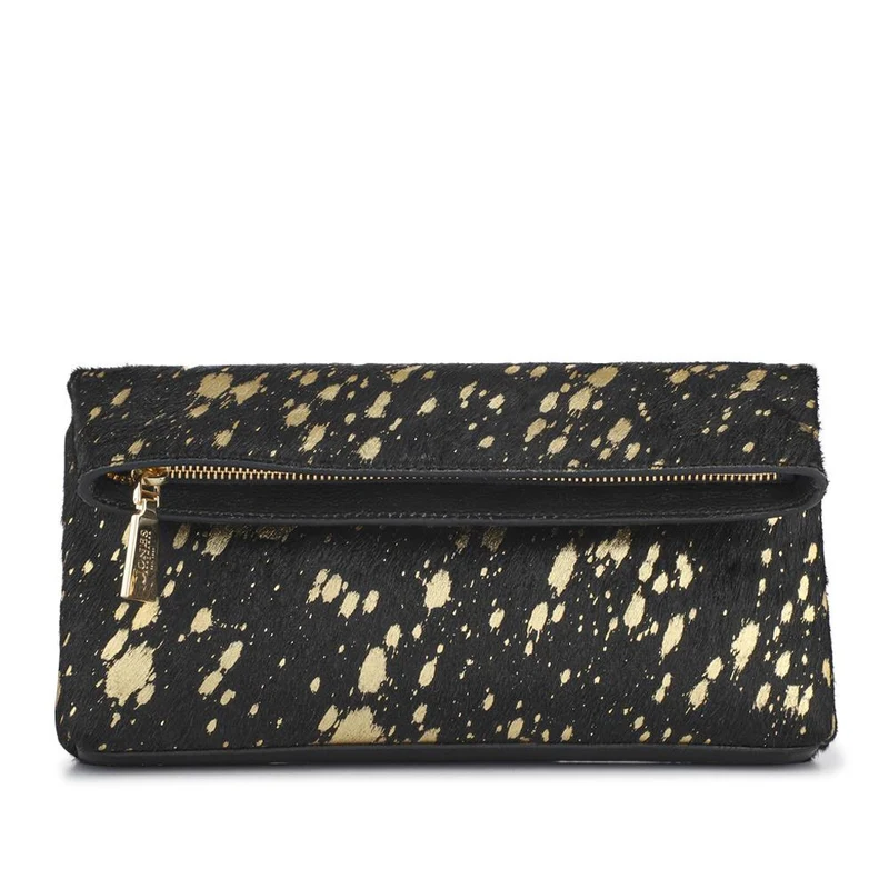 Wylie Fold-Over Metallic Clutch - WYLIE / 323 893