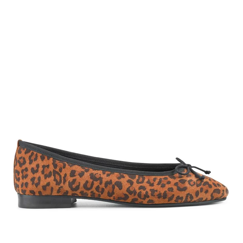 Ofelia Bow Detail Leather Pumps - OFELIA / 328 560