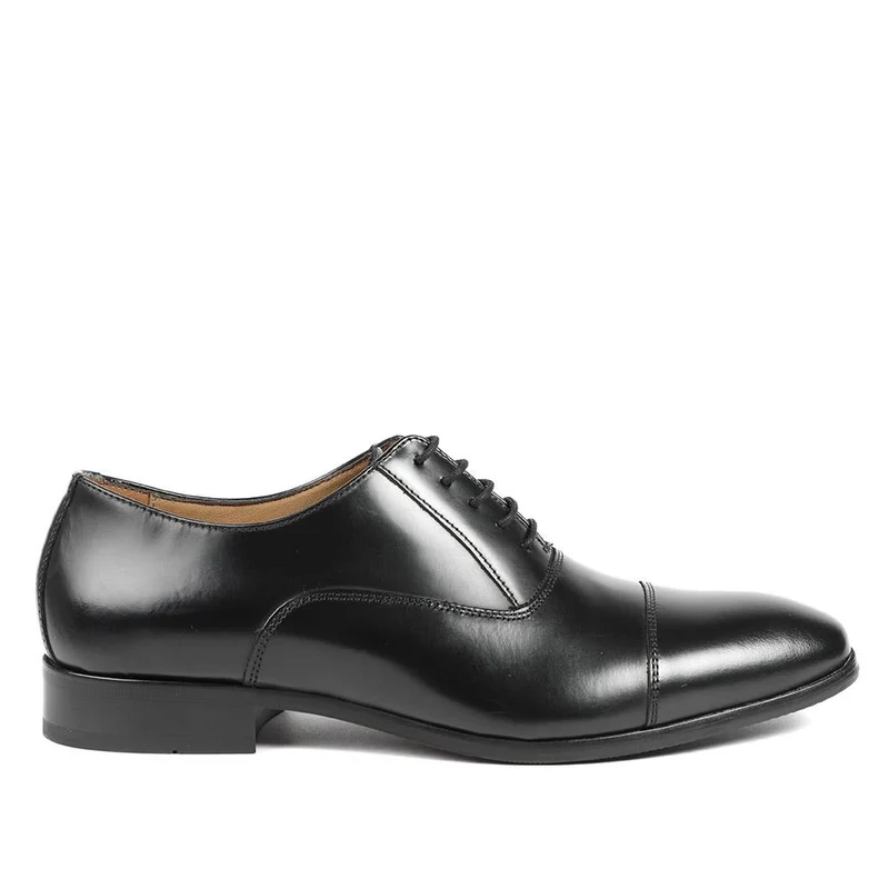 Marvin Leather Oxford Shoes - MARVIN / 325 748 - Black
