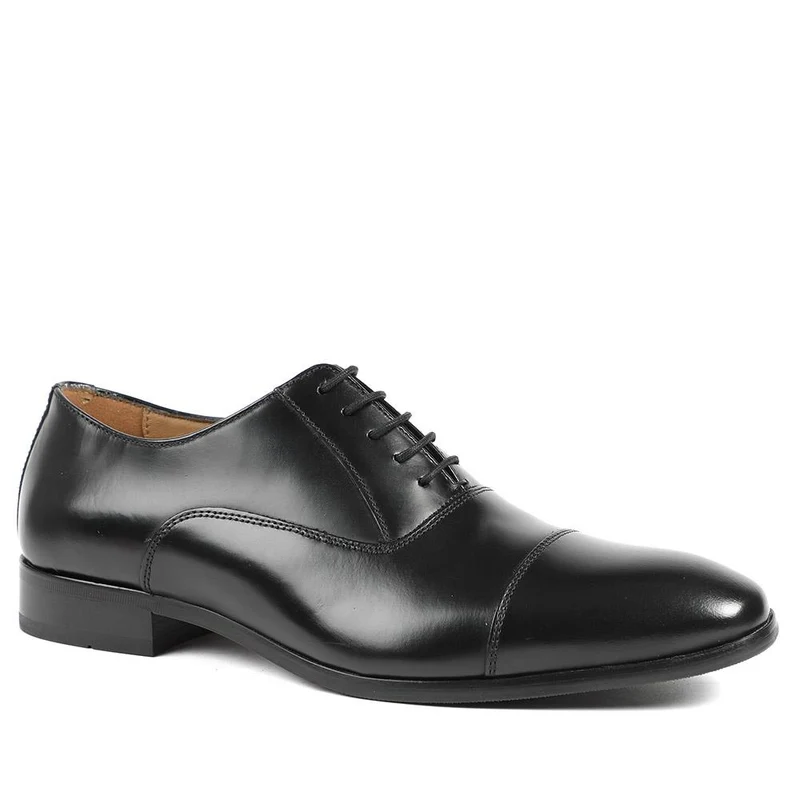 Marvin Leather Oxford Shoes - MARVIN / 325 748 - Black