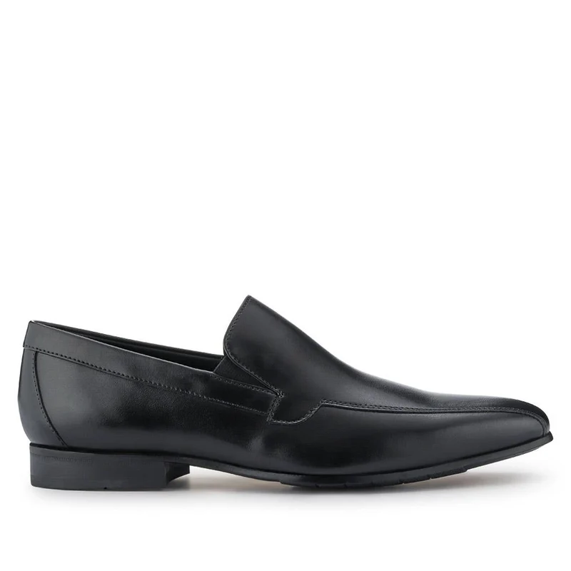 Ralphie Smart Leather Slip-On Shoes - RALPHIE / 326 800 - Black