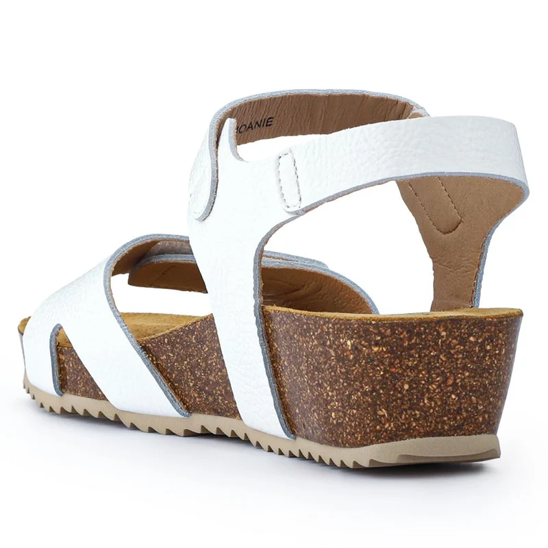 Joanie Leather Sandals - JOANIE / 325 288 - White
