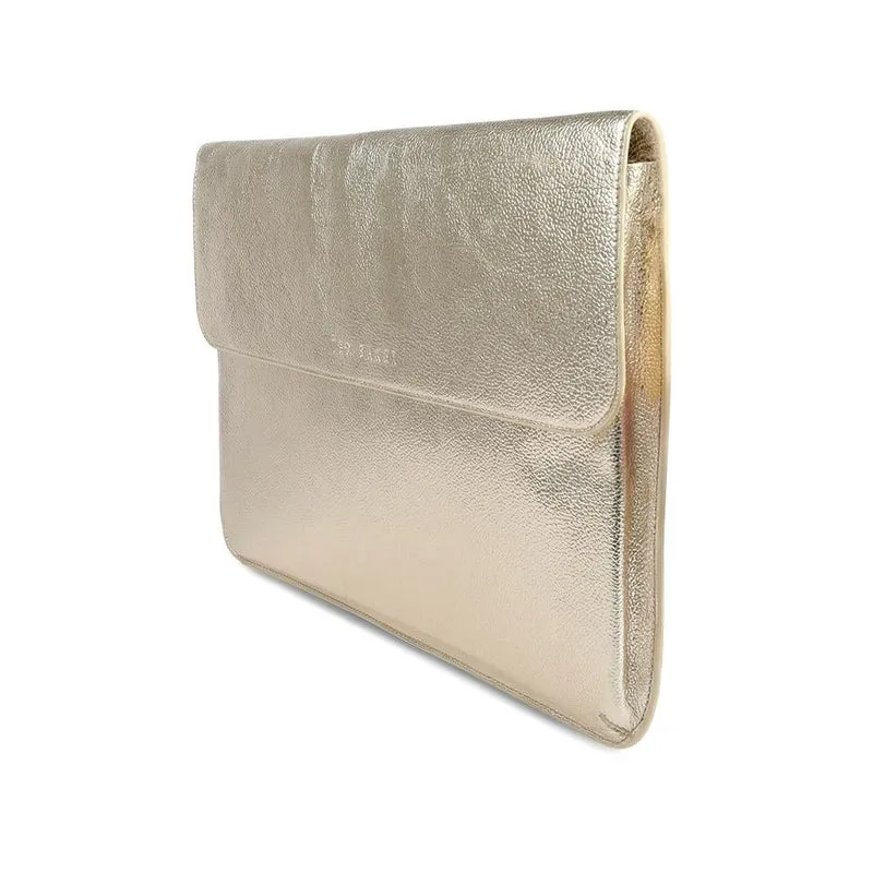 Welwyn Leather Laptop Bag - WELWYN / 329 201 - Gold
