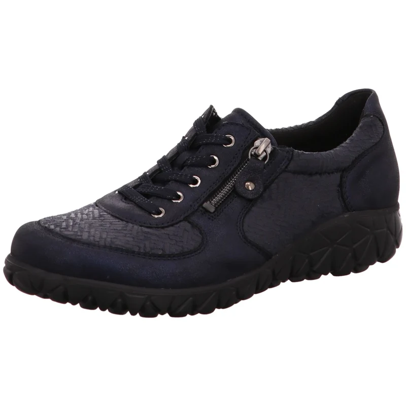 Waldläufer Schnürschuh Havy-Soft d'blau
