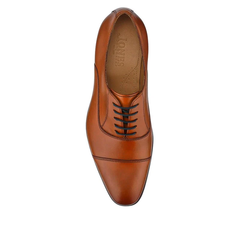 Marvin Leather Oxford Shoes - MARVIN / 325 748 - Tan