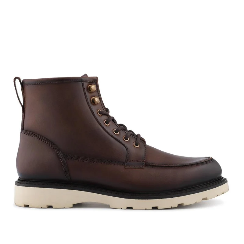 Essex Chunky Leather Boots - ESSEX / 328 074