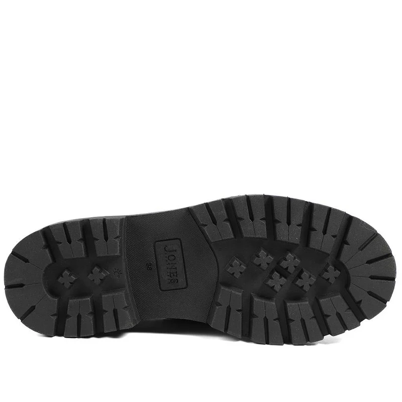 Perdita Leather Platform Moccasins - PERDITA / 328 592 - Black Patent
