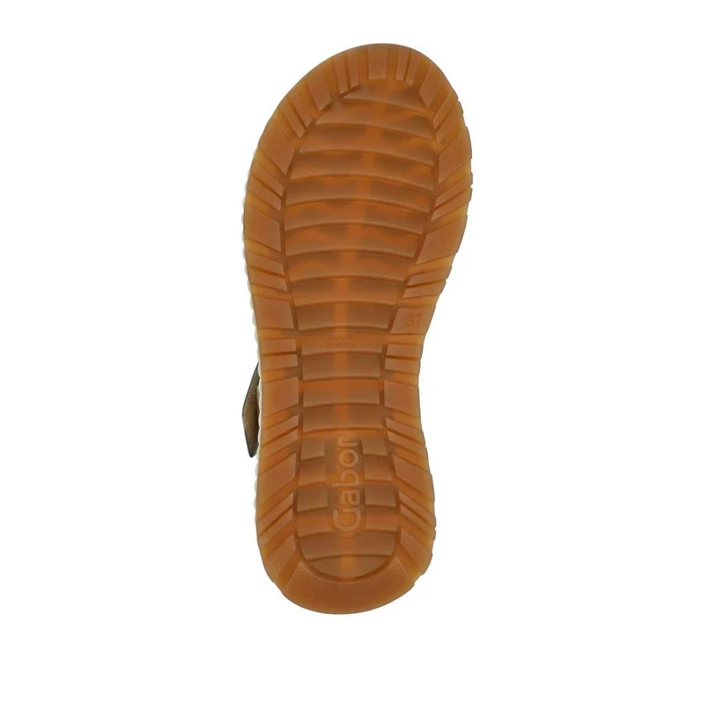 Gifted Gabor Leather Touch-Fasten Sandals - GAB41509 / 326 994 - Metallic