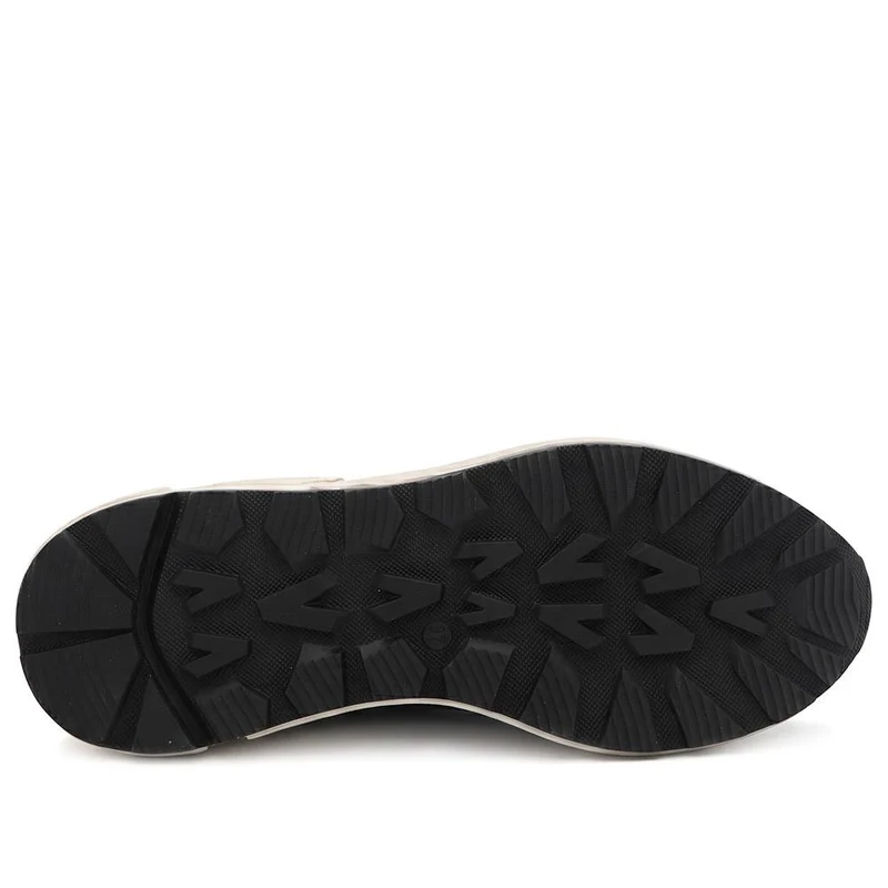 Azelia Leather Lace Up Trainers - AZELIA / 329 810 - Chocolate