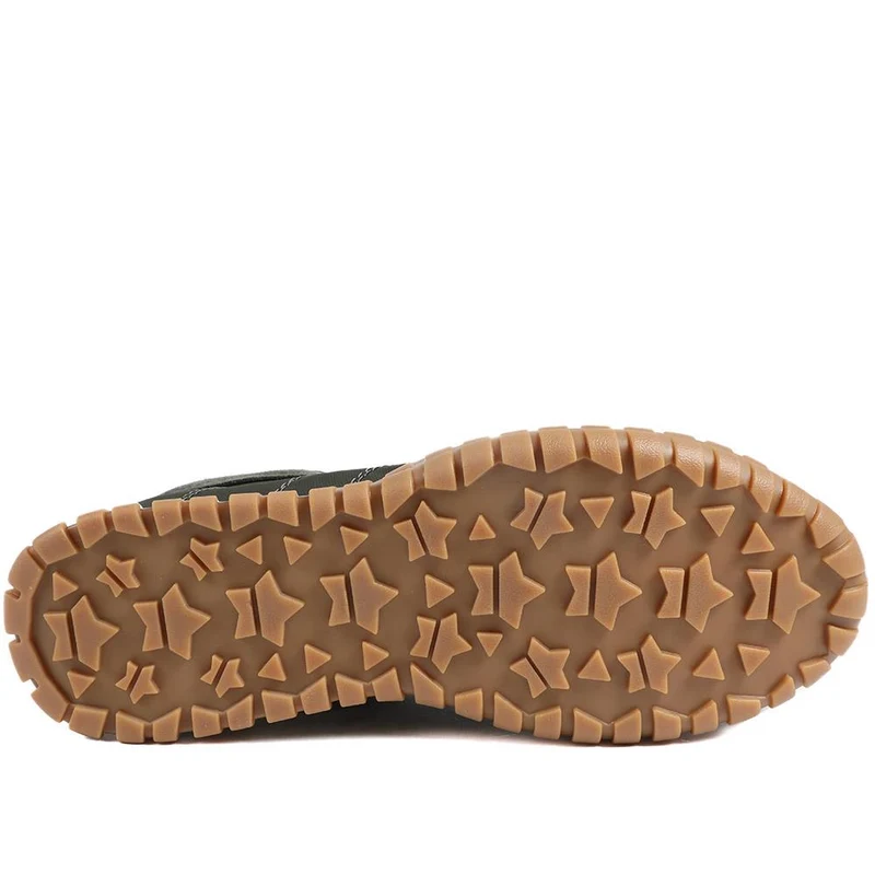 Amaris Leather Trainers - AMARIS / 329 016 - Khaki